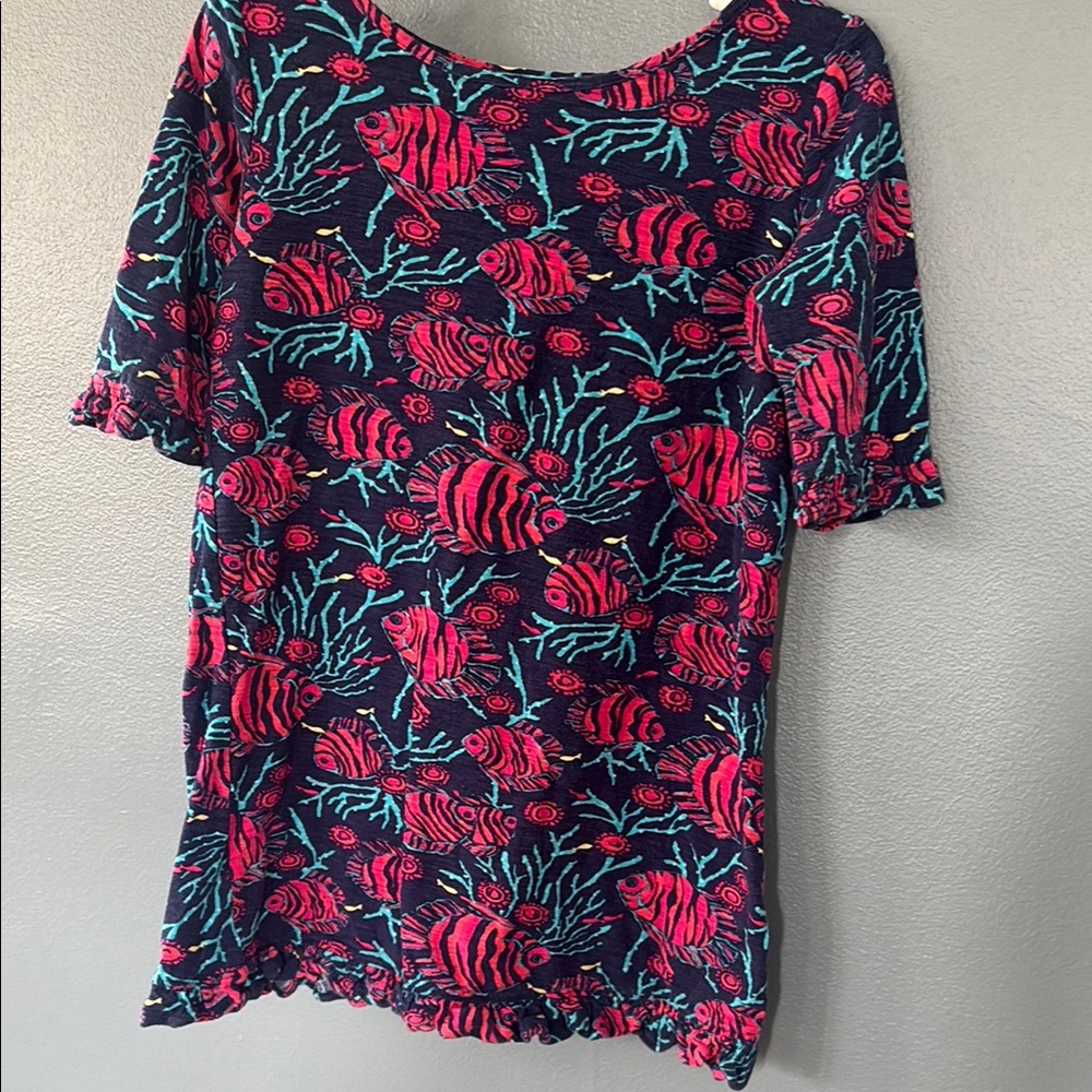Lilly Pulitzer Print kids swim cover up